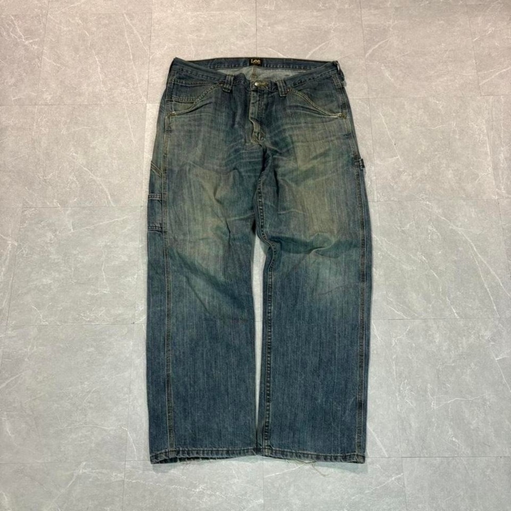 Lee Carpenter blue jeans Size 36" #denim #workwear - Picture 4 of 5